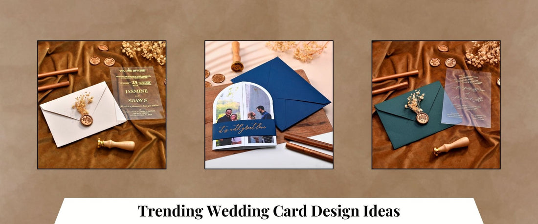 Trending Wedding Card Design Ideas