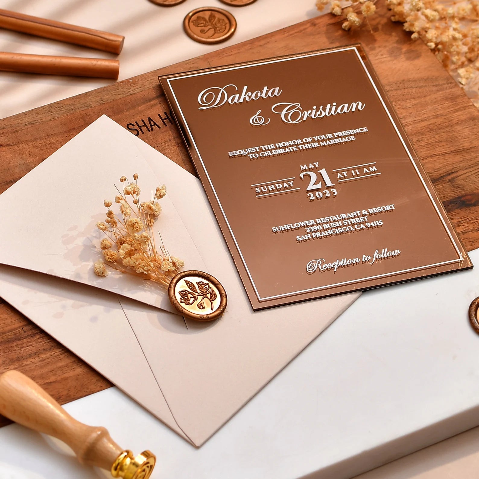 wedding invitation card design