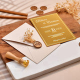 Mirror Acrylic Invitations