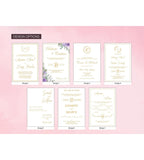 Pink Acrylic Invitations