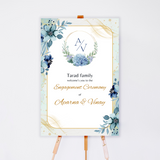 Sunboard Wedding Welcome Sign Design 8