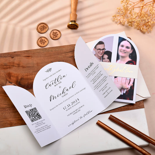 Printed Paper shadi card design