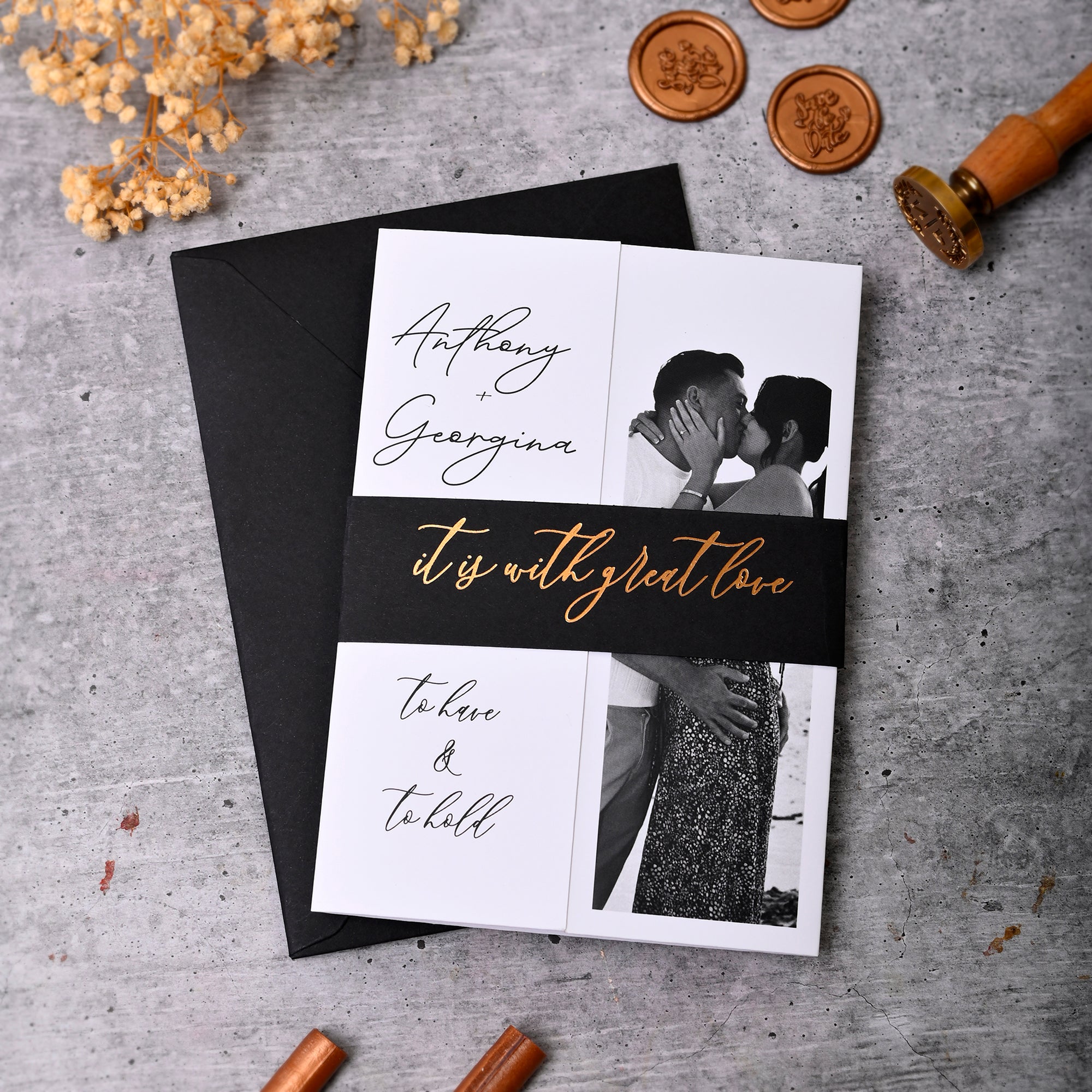 custom wedding cards