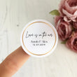 wedding sticker