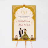 Sunboard Wedding Welcome Sign Design 4