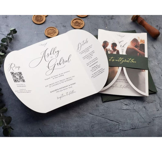 Paper printed wedding cards online